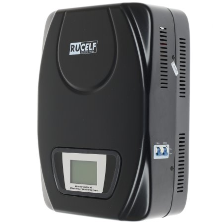 Стабилизатор напряжения Rucelf SDW.II-6000-L 6кВА однофазный черный (SDWII-6000-L)