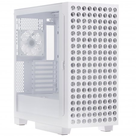 Компьютерный корпус Cougar Airface Pro RGb White 4x120MM ARGb FAN, ARGb FAN HUB, БЕЗ БП, БЕЛЫЙ, E-ATX