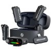 Микрофон Hollyland Lark MAX 2 Combo 4-Person Version (Space Gray, with Camera RX + USB-C RX)