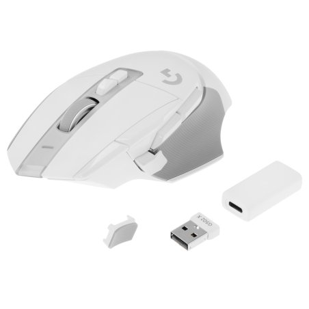 Мышь беспроводная Logitech G502 X Plus белый, 25600 dpi, радиоканал, USB, кнопки - 13