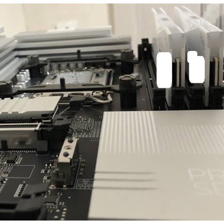 Оперативная память XPG Lancer, DDR5, 32Gb (2x16Gb), 7200MHz, CL34, DIMM, с радиаторами, RGb, белый