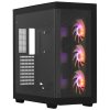 Компьютерный корпус Deepcool CH780 черный (ATX, без БП, ARGb, 4xUSB3.2 Type-A + USB3.2 Type-C) (R-CH780-BKADE41-G-1) MidiTower