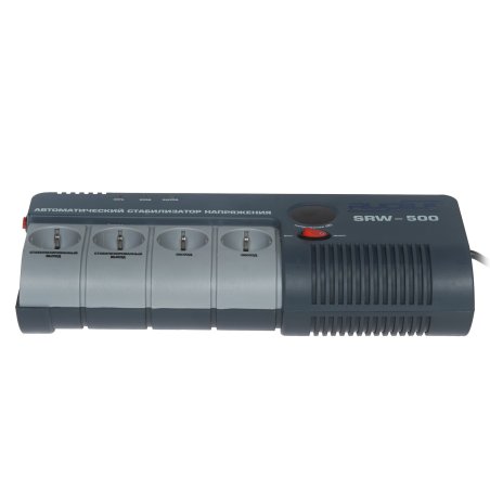 Стабилизатор напряжения Rucelf SRW-500-D 0.5кВА однофазный белый