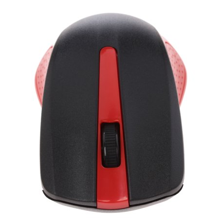 Мышь беспроводная Oklick 485MW черный/синий, 1200 dpi, радиоканал, USB, кнопки - 3