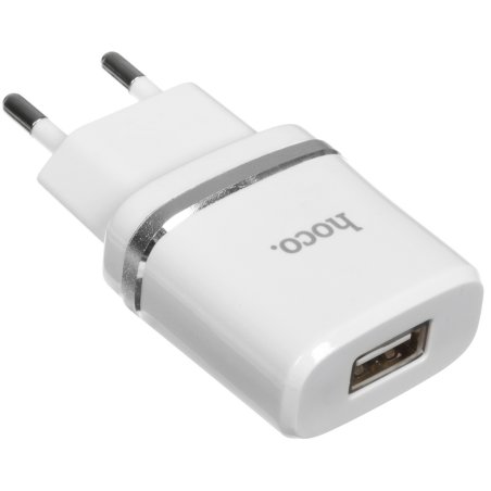 Сетевое зарядное устройство HOCO (6957531047742) C11 1USB 1A MICRO USB 1м белый