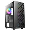 Компьютерный корпус Azza Spectra черный без БП ATX 7x120мм 2x140мм 2xUSB 2.0 1xUSB 3.0 audio bott PSU