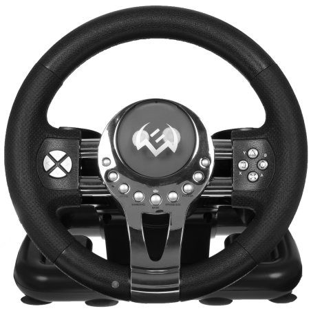 Руль SVEN GC-W800 (педали, вибро, скоба, D-pad, 12 кл, PC/PS3/PS4/XBOXONE/Xinput)