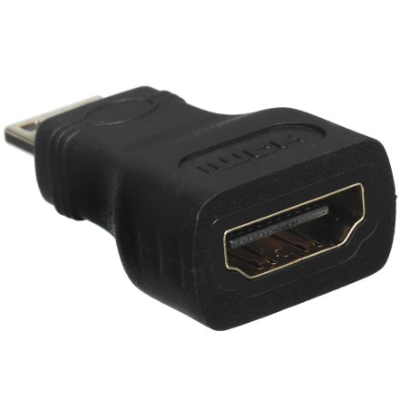 Переходник GoPower HDMI (f)-miniHDMI (m) ver.1.4 черный Premium Zip-Lock c подвесом (1/500)
