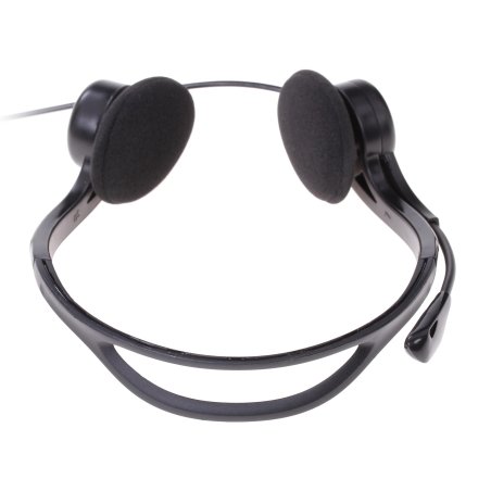 Наушники с микрофоном Logitech 960 черный 2.4м накладные оголовье (981-000100)