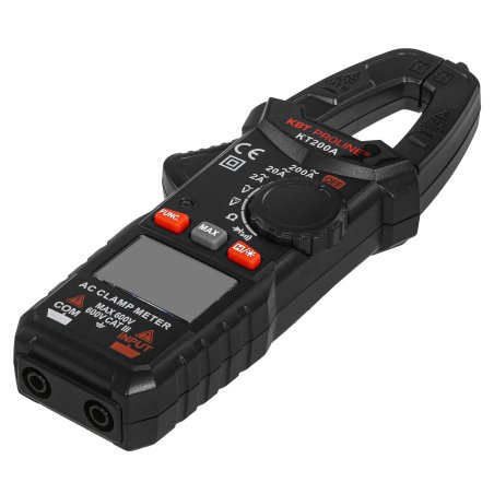 Токовые клещи цифровые KT 200A "PROLINE"