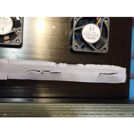 Термопрокладка ExeGate Ice EPG-16WMK (50x90x0.5 мм, 16 Вт/ (м•К), теплопроводящая клейкая двухсторонняя)