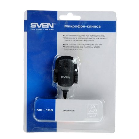 Наушники SVEN AP-320M черный микрофон