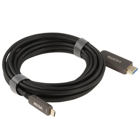 Активный оптический кабель VCOM USB TypeC--->HDMI 2.0v 5м