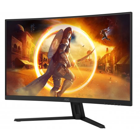 Монитор 32" AOC CQ32G4VE, VA 2560x1440, 180 Гц, 1 мс, 16:9, 300 кд/м², 2xHDMI, 1xDP, 1x3.5 мм, изогнутый R1500, черный