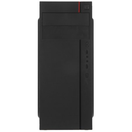 Компьютерный корпус Miditower ExeGate AA-440-AA350 (ATX, AA350 8 см, 2*USB, аудио)
