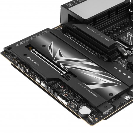 Материнская плата ASUS ROG CROSSHAIR X870E HERO, AM5, AMD X870E, 4xDDR5, 4xSATA, 5xM.2, 1xPCIe 5.0 x16, HDMI, USB Type-C, 2x5Gb LAN, Wi-Fi 7, Bluetooth, 2x3.5 мм, 7.1, ATX