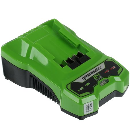 Дрель-шуруповерт аккумуляторная GREENWORKS GD24DD60K2, Аккумуляторная, 18В, Ударная, Кейс