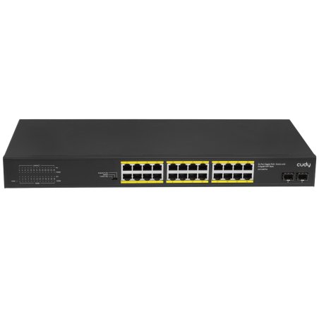 Коммутатор Cudy GS1028PS2, 24×1 Гбит/с, 2×1 Гбит/с SFP