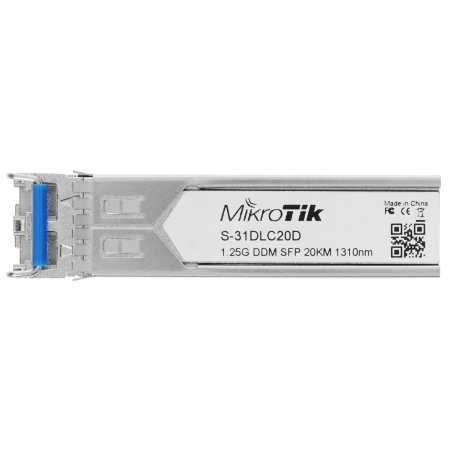 Трансивер Mikrotik S-31DLC20D SFP module 1.25G SM 20km 1310nm