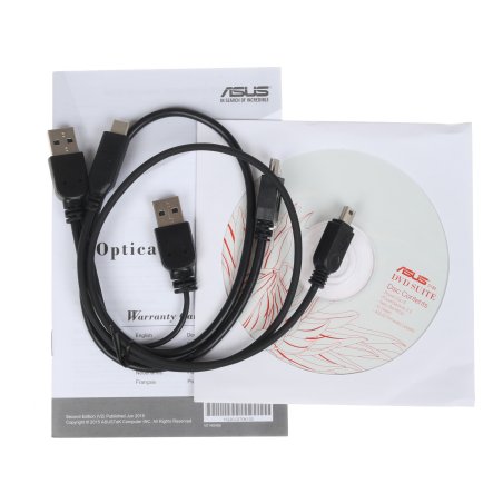 Оптический привод DVD-RW Asus SDRW-08U9M-U серебристый USB slim ultra slim M-Disk Mac внешний RTL