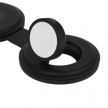 Переносное зарядное устройство Satechi Qi2 OntheGo 3-in-1 Wireless Charger, черный