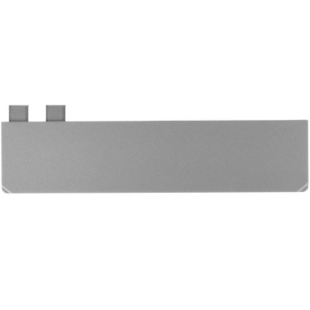 USB-хаб Satechi 6-in-1 USB-C Slim Multiport Adapter (Type-C, HDMI, 2x Type-A, SD, microSD), до 75 Вт, Серый Док-станция ST-P6SM