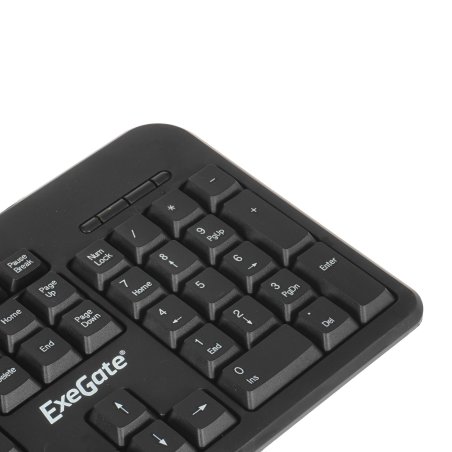 Клавиатура проводная ExeGate Multimedia Professional Standard LY-500M (EX286177RUS) проводная, USB, черный