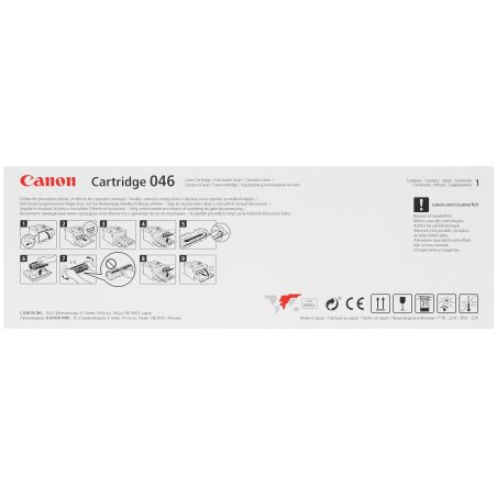 Картридж лазерный Canon 046Y желтый для i-SENSYS MF732/734/735, LBP653/654 2300 страниц