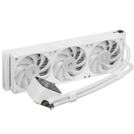 Система жидкостного охлаждения DEEPCOOL LD360 WH белый, 120 мм, алюминий/медь, 2400 об/мин, 38.71 дБ, 3 pin, 300 Вт