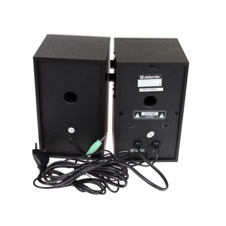 Акустическая система Defender AURORA S12 2.0, Актив.колонки 2x6 W (RMS),100 Гц - 20 кГц