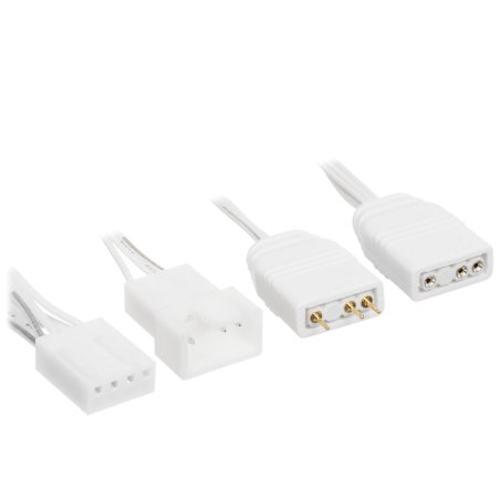 Вентилятор для корпуса ID-Cooling AF-127-ARGb-W белый, 120 мм, 2000 об/мин, 29.9 дБ, 4 pin