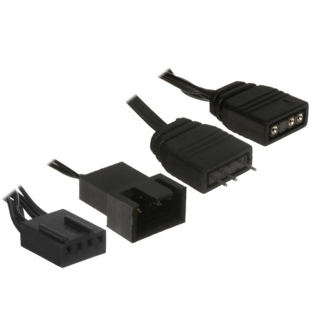 Вентилятор для корпуса PcCooler F3 T120 ARGb 120х120x25 черный 4-pin 21.6дБ (F3-T120BKAM1-GL) Ret