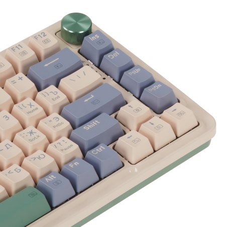 Клавиатура беспроводная Redragon Ucal Pro RU,RGb,кре/фиол/зел,BT+2.4,гас 1