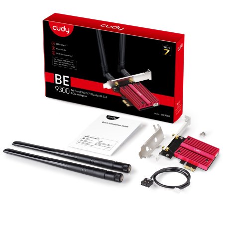 Адаптер Wi-Fi Cudy BE9300 Wi-Fi 7 PCI Express Adapter