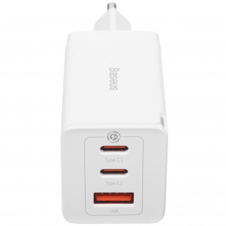 Сетевое зарядное устройство Baseus GaN5 Pro 65W CCGAN65E5 White (CCGP120202)