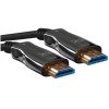 Кабель HDMI Wize AOC-8K-HM-HM-70M оптический, 70 м, 8K/60HZ, 4:4:4, v.2.1, ARC, 19M/19M, черный, коробка