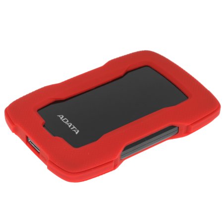 Внешний HDD 2.5" ADATA HD330, 1TB, USB 3.2 Gen 1 Type-A, 5400 rpm, красный