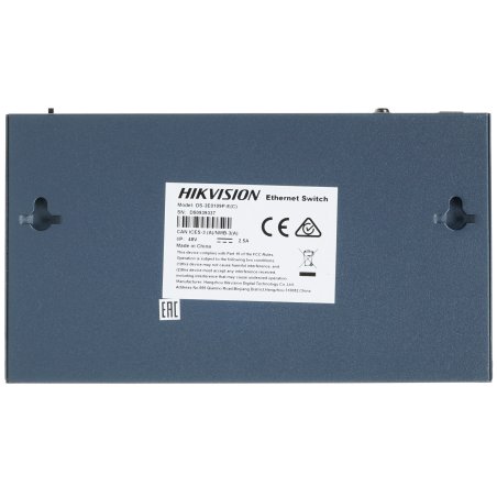 Коммутатор 9PORT 100M 8POE DS-3E0109P-E(C) HIKVISION