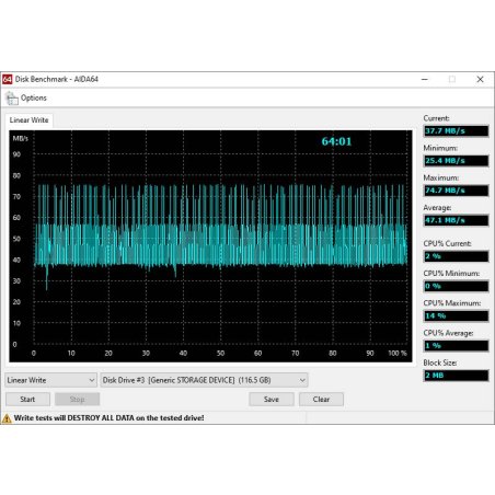 Флеш карта SDHC 64Gb Netac Class 10 UHS-I U1 P600 NT02P600STN-064G-R