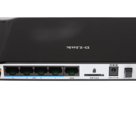 Роутер беспроводной D-Link DSL-2640U/R1A ADSL2+ черный ANNEX А
