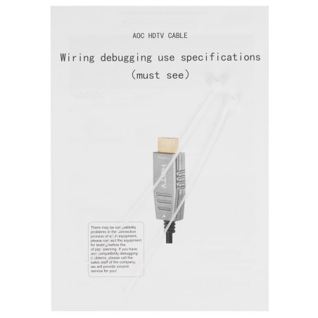 Кабель аудио-видео Cactus CS-HDMI-AOC-2-20 HDMI (m)/HDMI (m) 20м. позолоч.конт. черный