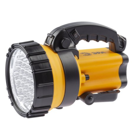Фонарь-прожектор PA-603 АЛЬФА 36LED аккум. прожектор литий 3А.ч ЗУ 220В+12В (инд.упак.) ЭРА Б0031034