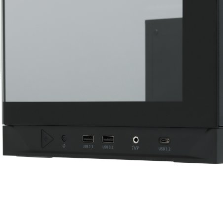 Компьютерный корпус XPG INVADER X черный (INVADERXMTWOF-BKCWW) Mid-Tower, Micro-ATX, Mini-ITX, Standard-ATX, USB 3.2 Gen2 Type-A, USB 3.2 Gen2 Type-C