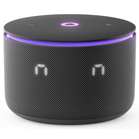 Умная колонка Яндекс Станция Мини 3 Про с Алисой, Zigbee, черный, YNDX-00059BLK