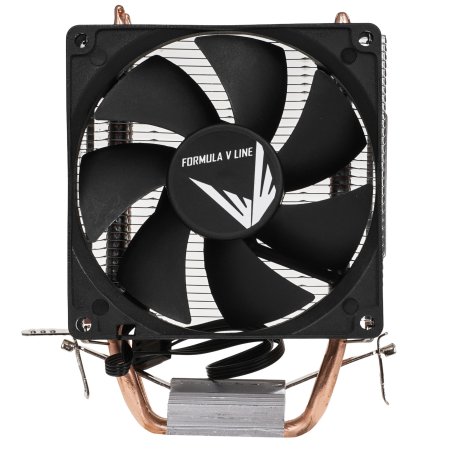 Устройство охлаждения (кулер) Aerocool Formula Ice Boid 2PSDB черный 90мм алюминий+медь 2100rpm 34db 4-pin 90W 135мм