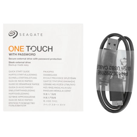 Жесткий диск Seagate USB 3.0 4Tb STKZ4000401 One Touch 2.5" серебристый