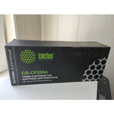 Картридж лазерный Cactus CS-CF256A черный (7400 стр.) для HP LJ MFP M436n/M436nda