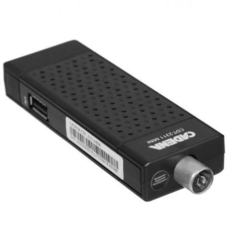 Ресивер DVB-T2 Cadena CDT-2311 MINI черный