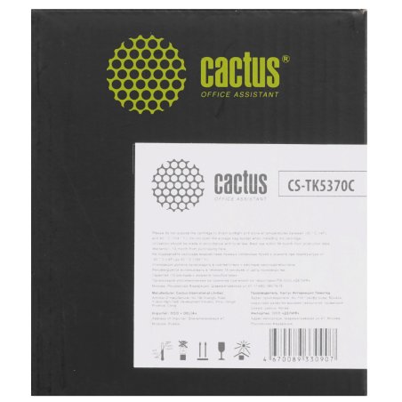 Картридж лазерный Cactus CS-TK5370C (TK-5370C) голубой (5000 стр.) для Kyocera ECOSYS PA3500cx/ECO MA3500cix/MA3500cifx