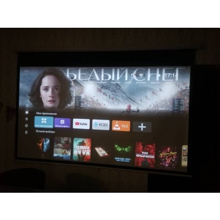 Экран Cactus 124.5x221см Wallscreen CS-PSW-124x221 16:9 настенно-потолочный рулонный белый